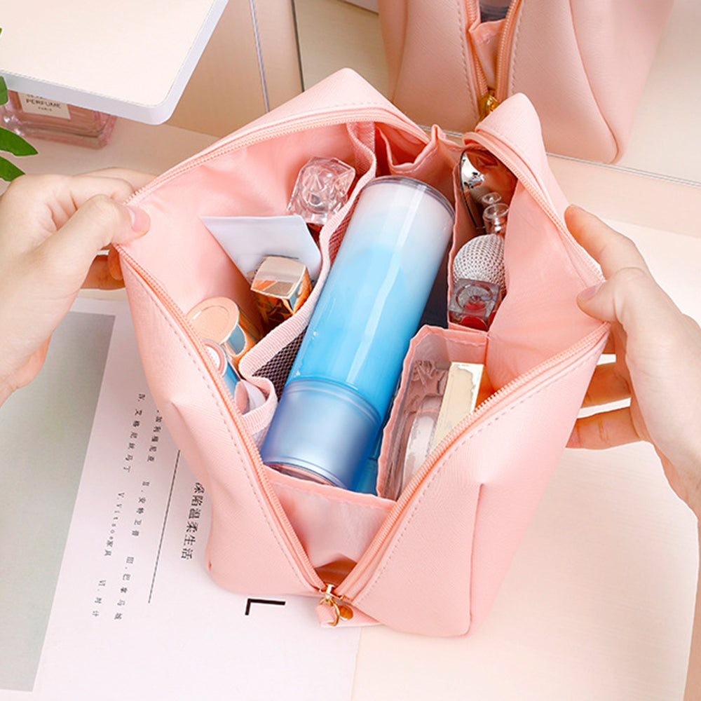 HK8025 PVC Cosmetics Bag Waterproof Toiletry Bag Travel Supply Organizer for Makeup Shampoo Lotion Size: S HK8025 PVC Cosmetics Bag Waterproof Toiletry Bag Travel Supply Organizer for Makeup Shampoo Lotion Size: S